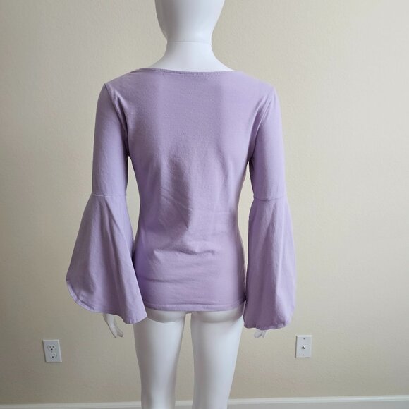 BOSTON PROPER SS DRAMA FLARE SLEEVE TOP- Size X-Small - Picture 4 of 4